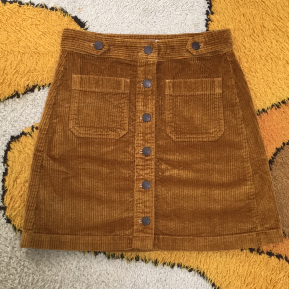 Madewell Corduroy Mini Skirt